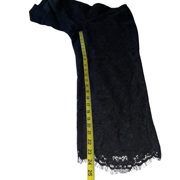 Draper James Belle Meade Black Pull On Lace Pant Size M NWT Ankle Length - Picture 11 of 14